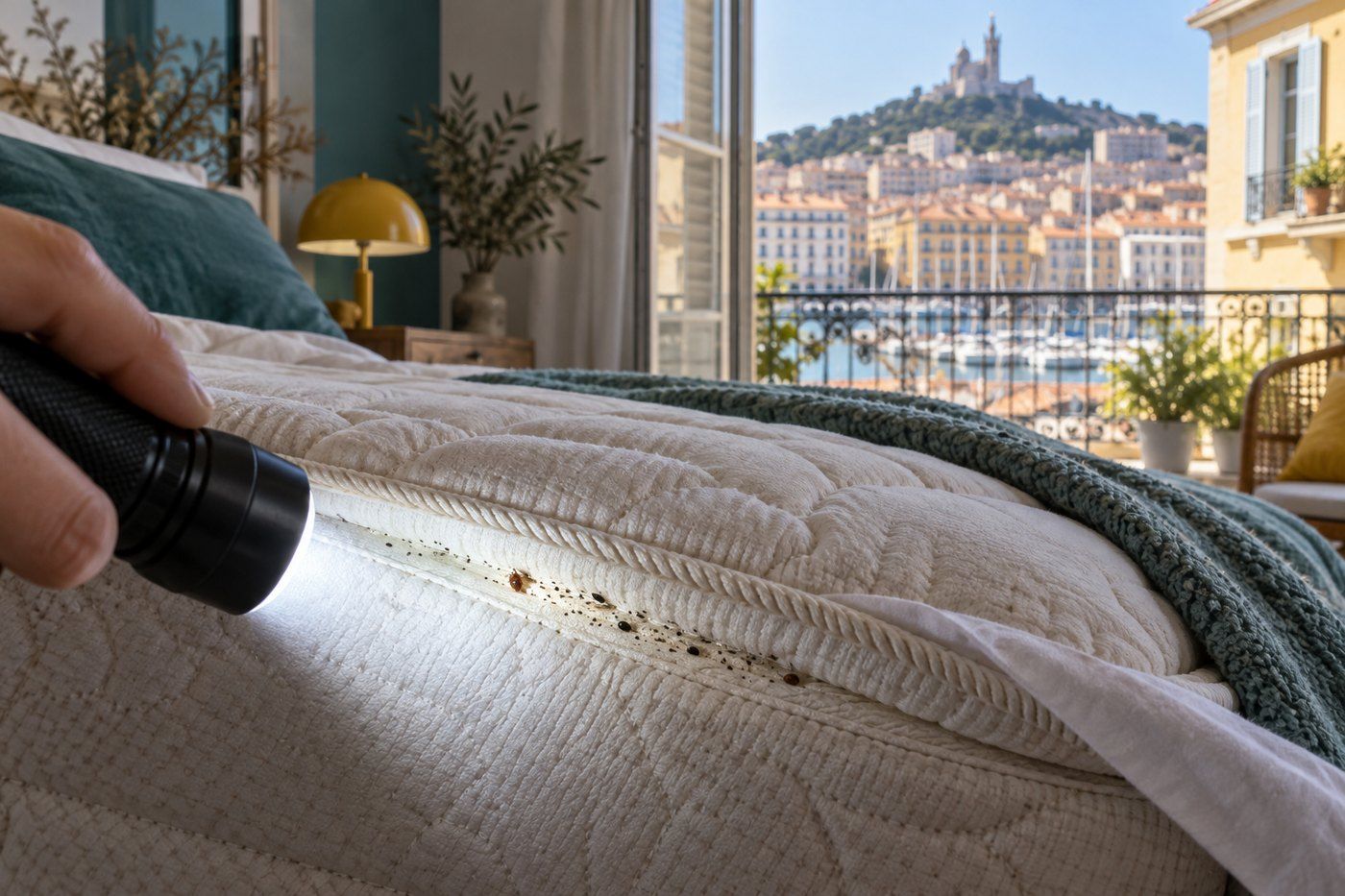 Reconnaître les piqûres et les traces de punaises de lit